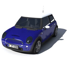 Mini Cooper S 3D Object | FREE Artlantis Objects Download
